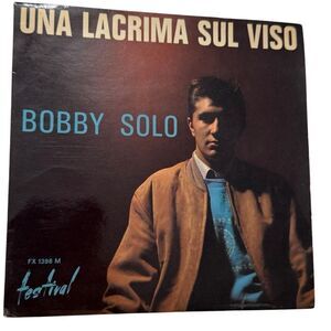 Bobby Solo ‎– Una Lacrima Sul Viso EP 45RPM FX 1398 M w/ Picture Sleeve